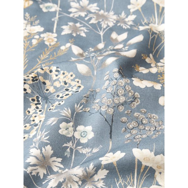 Holzvorhang 2er-Pack 2 x 135 x 280 cm - Blaugrau