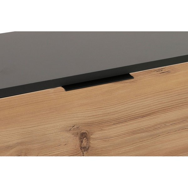 Ibiza Medienbank - Eiche/anthrazit Ibiza Medienbank - Eiche/anthrazit