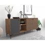 Vision Sideboard - Walnuss/Anthrazit