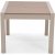 Urbanite Caf-Gruppe mit Tisch 50 x 50 cm und 2 stapelbaren Esszimmersthlen - Beige