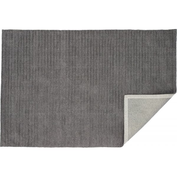 Wollteppich Milton - Dunkelgrau Wollteppich Milton - Dunkelgrau