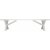 Scottsdale Bank 180 cm - wei + Mbelpflegeset fr Textilien