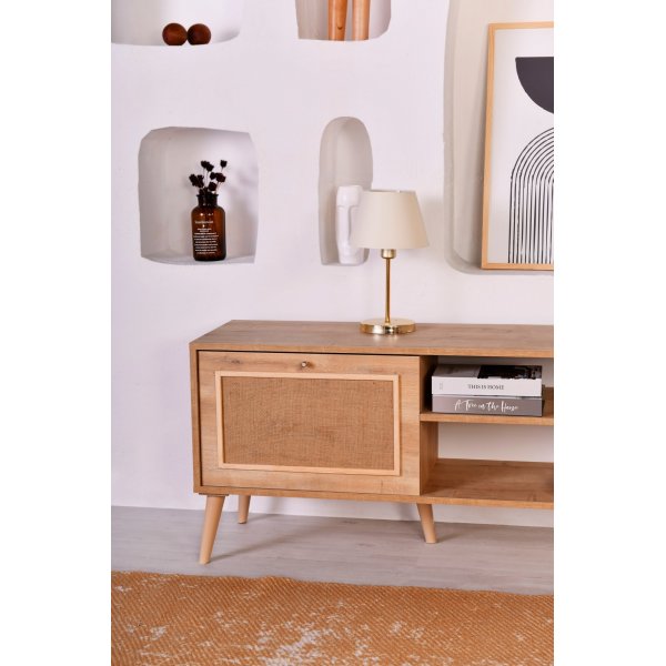 Jota Medienbank 180 cm - Eiche Jota Medienbank 180 cm - Eiche