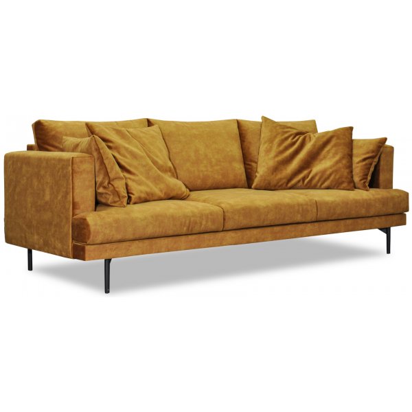 Sofa Smilla - Goldbrauner Samt