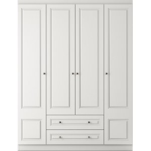 Inci Kleiderschrank 140 x 50 x 210 cm - Wei