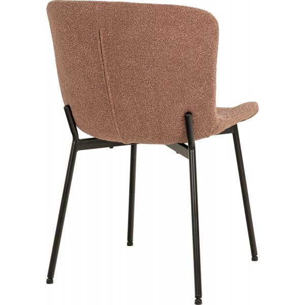 Maceda Esszimmerstuhl Rostrotes Boucl