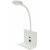 Nachttischlampe Zet mit USB-Ladegerät - Weiß