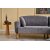 Reims 3-Sitzer-Sofa - Grau