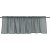Misty Vorhang 250x55 cm - Grau - Kanalabdeckung