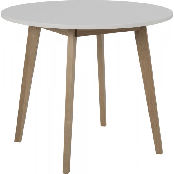 Raven Esstisch 90 cm - Wei