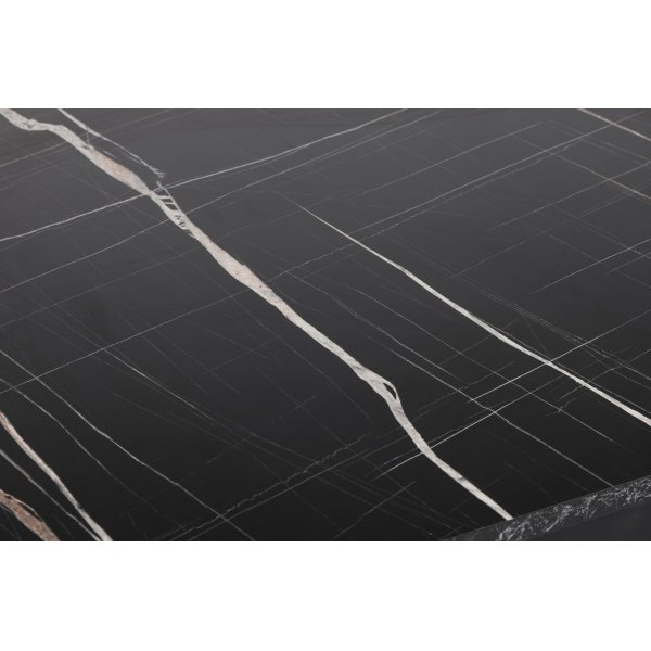 Silva Esstisch 120-187 x 74 cm - Schwarz Silva Esstisch 120-187 x 74 cm - Schwarz