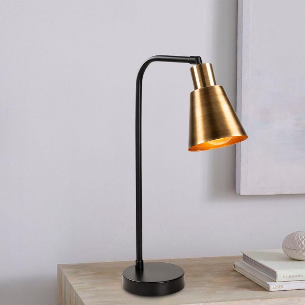 Emek Tischlampe - Schwarz/Vintage