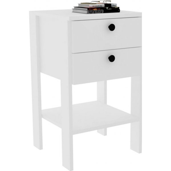 Runa Nachttische - Weiß Runa Nachttische - Weiß