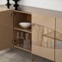 Lago-Sideboard - Bronze/Gold