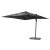 Tobago Sonnenschirm  350 cm - Grau