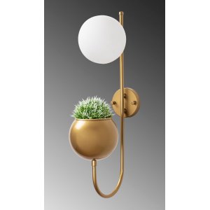 Potter Wandlampe 11485 - Gold/Wei