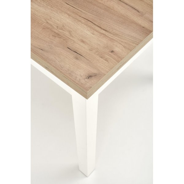 Callahan Esstisch 90-125 x 90 cm - Craft-Eiche/Weiß Callahan Esstisch 90-125 x 90 cm - Craft-Eiche/Weiß