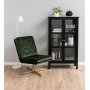 Njord Sessel - Messing / Grn (Samt)