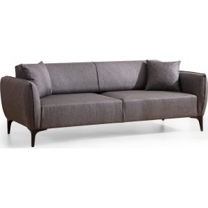Belissimo 3-Sitzer-Sofa - Dunkelgrau