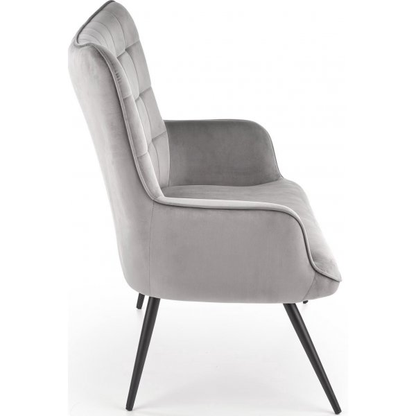 Sofa Ingeborg - Grau & Schwarz