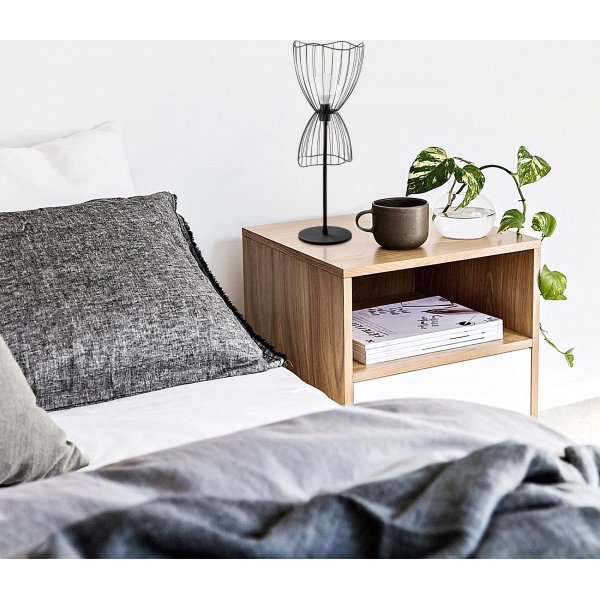 Zeyno Tischlampe - Schwarz