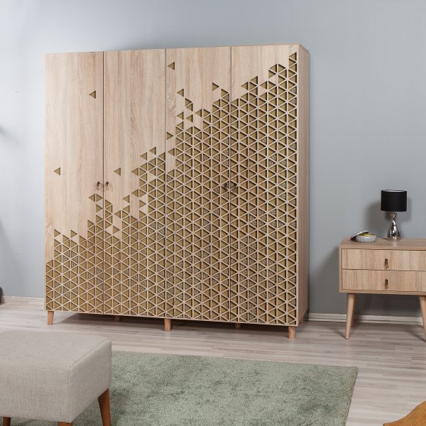 Imaj Kleiderschrank - Sonoma-Eiche