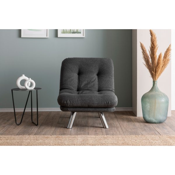 Misa Bettsessel - Dunkelgrau