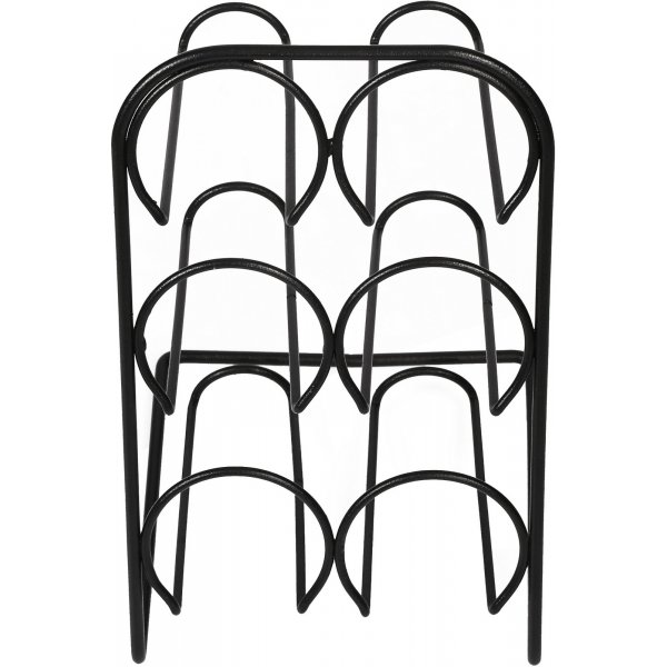 Jade Weinregal - Schwarz