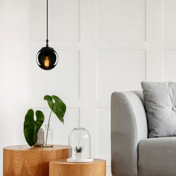 Effy Deckenleuchte 2155 - Schwarz/Rauch