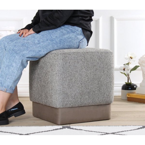 Borgot Hocker - Nerz Borgot Hocker - Nerz