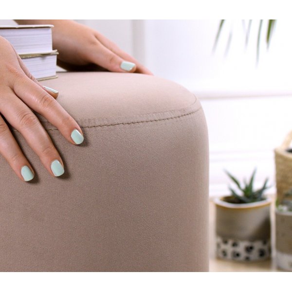 Ropp Hocker - Braun Ropp Hocker - Braun