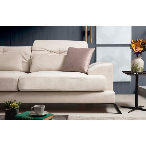 Frido Sofa - Steinbeige