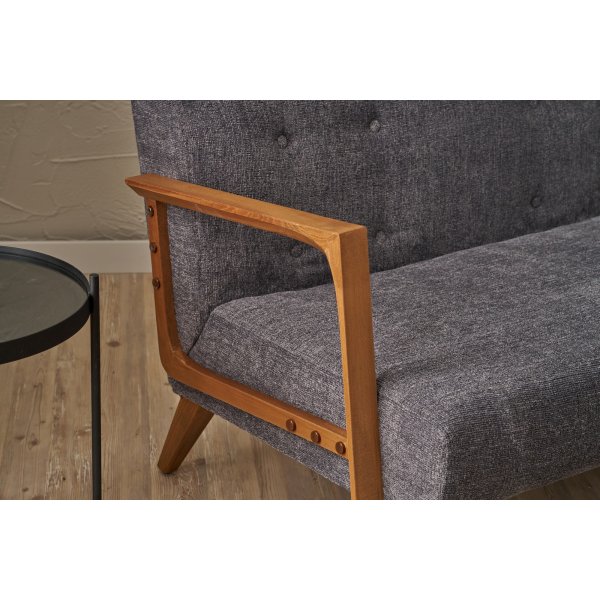 Kemer 2-Sitzer-Sofa - Grau Kemer 2-Sitzer-Sofa - Grau