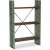 Container-Bcherregal H116 cm - Vintage-Metall / Holz