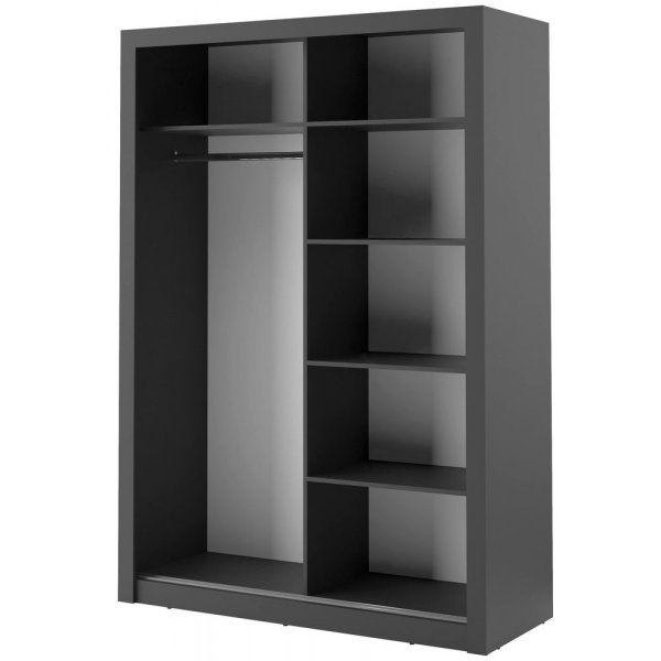 Mervyn Garderobe 150 - Schwarz