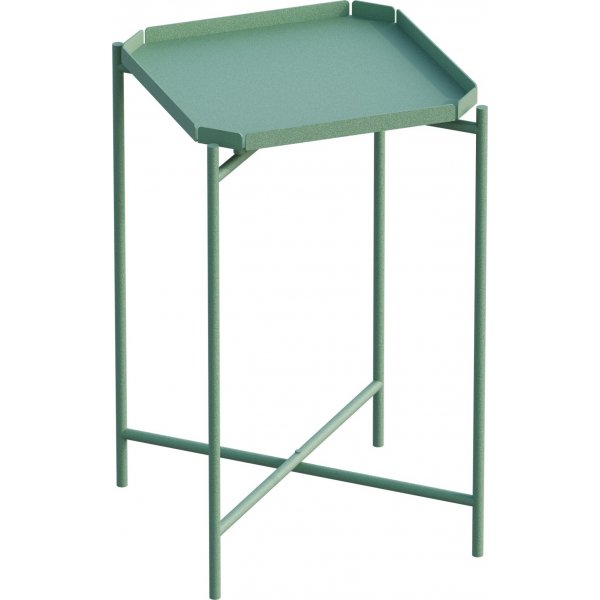 Vela Couchtisch 46 x 46 cm - Grün