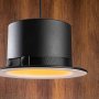 Forte Deckenleuchte MR-317 - Schwarz/Wei