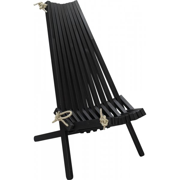 Kalkutta-Stuhl - Schwarz Kalkutta-Stuhl - Schwarz