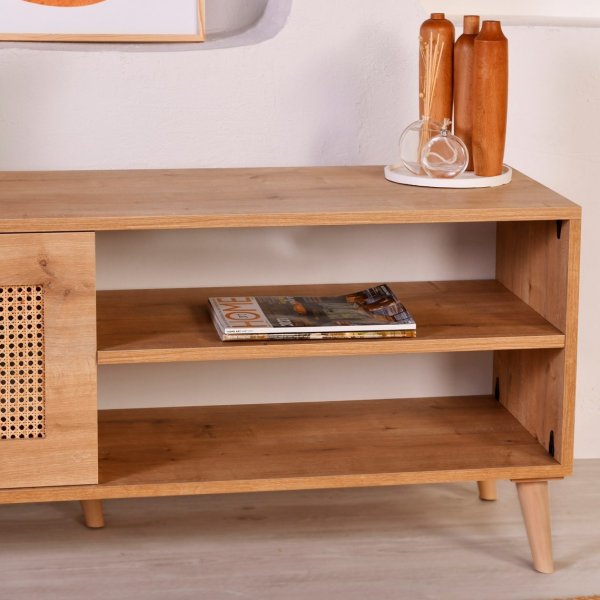 Haze TV-Stnder 140 cm - Eiche