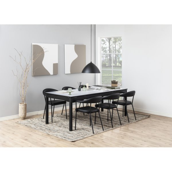 Ava-Sessel - Schwarz