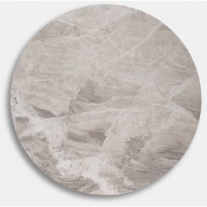 Silberne Diana marmorskiva 50 cm
