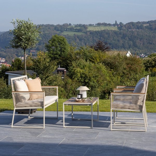 Sofagruppe Dallas - Beige/Hellgrau Sofagruppe Dallas - Beige/Hellgrau