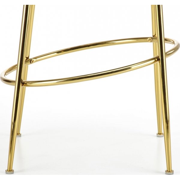 Barhocker Beige/Gold