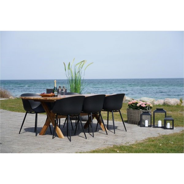 Roda Gartenstuhl - Schwarz