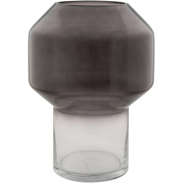 Matera Vase - Rauchglas