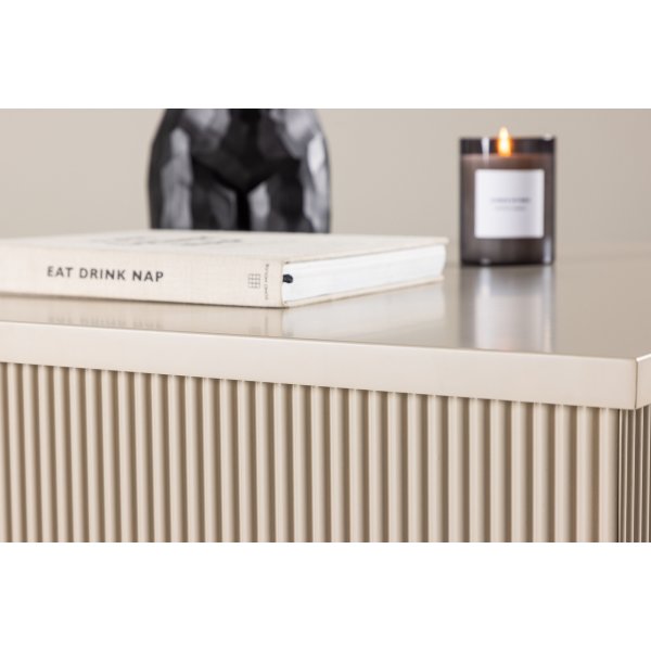 Couchtisch beige 90x90 cm - Lennox