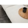 Simena Diwansofa rechts - Cremewei/Gold