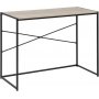 Seaford Schreibtisch 100 cm - Sonoma Eiche/schwarz