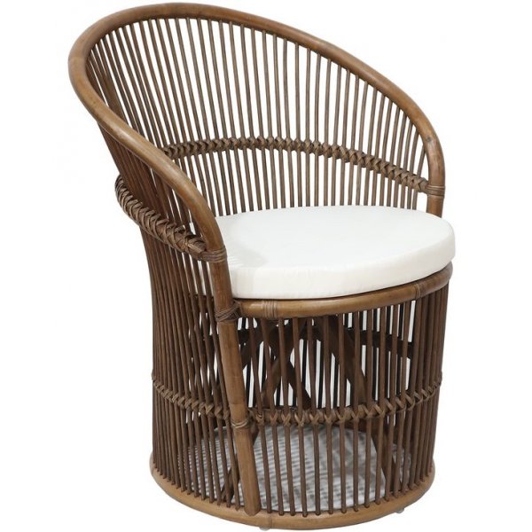 Sessel Narva aus Rattan - Brunbets