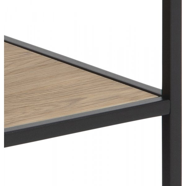 Seaford Couchtisch 80 cm - Eiche/schwarz